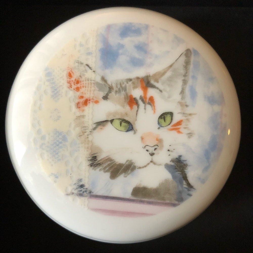 Cat trinket box